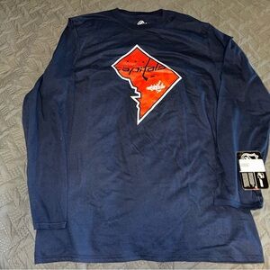 Washington Capitals Long Sleeve T-Shirt DC Fanatics NWT Medium
